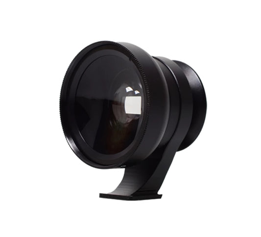 FOTOGO | Metal Optical Viewfinder | Cold/Hot Shoe for Rangefinder Cameras | Includes 21/28/35/50mm Framing Masks