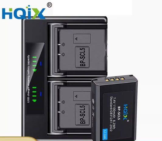 HQIX | Battery & Charger | BP-SCL5 | for leica M10 / M10-R / M10-P