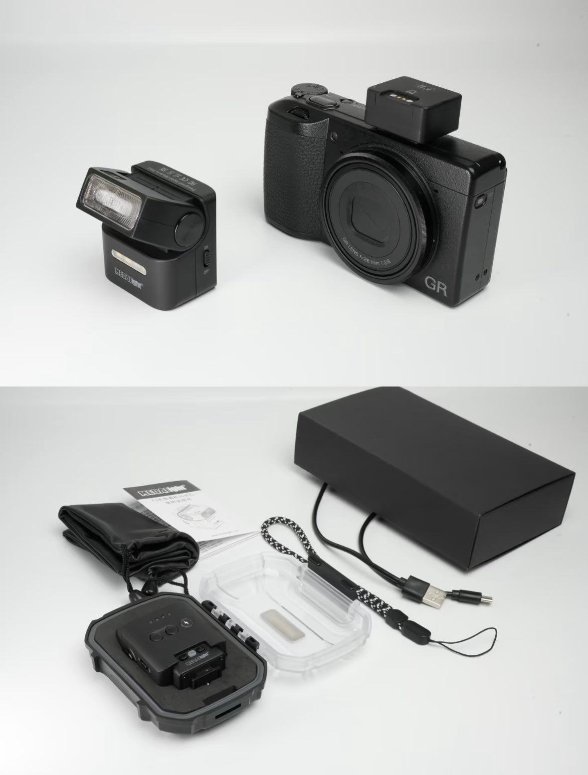 Medalight F2 Mini Detachable Flashlight - WIRELESS FLASH