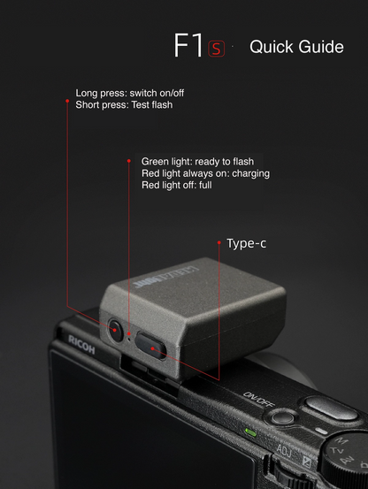 「New」 Medalight F1S Mini Camera Flash