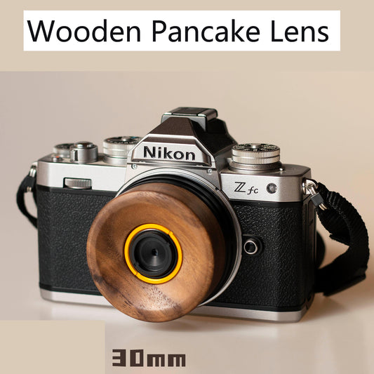 CAYE | Wooden Pancake Lens | 30mm 50mm | Full Frame